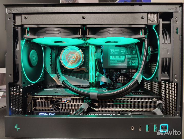 Игровой компьютер ITX i5 14600kf RTX 4070ti super