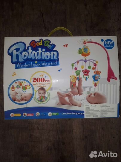 Музыкальный мобиль на кроватку