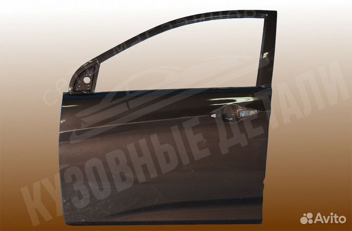 Дверь передняя Хендай Солярис в заводской цвет