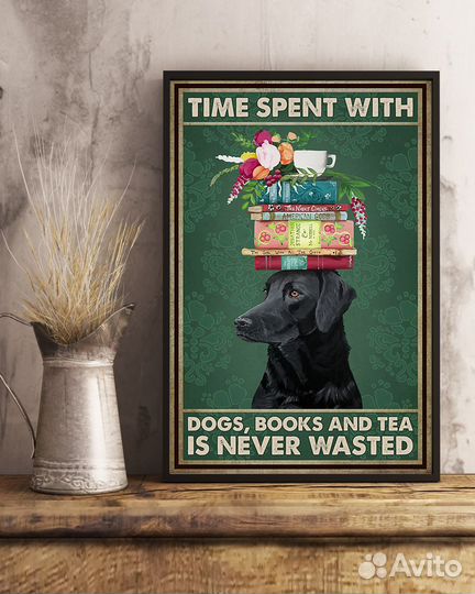 Постер #29-0036 Собака - друг человека