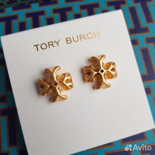 Серьги Tory Burch 1.5см