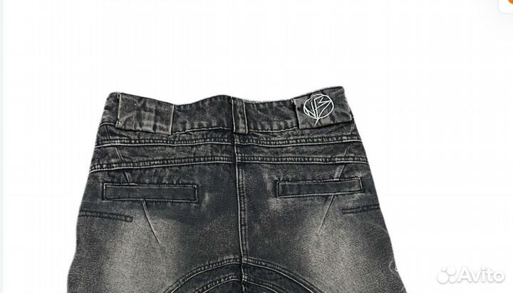 Джинсы No Faith Studios Black 23SS Jeans