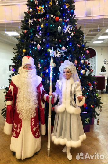 Дед Мороз и Снегурочка. Артисты театра