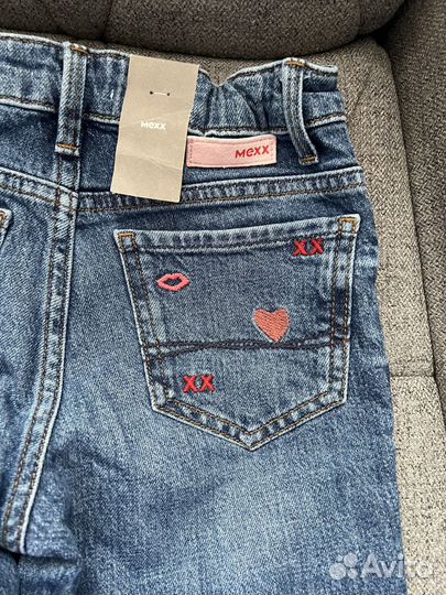 Джинсы для девочки Mexx 122-128 новые