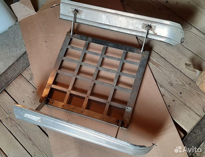 Санки нерж для зимней рыбалки самодельные