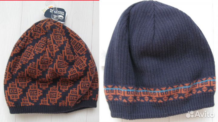 Новая 2хсторонняя хб шапка немецк maximo ог 53-55с