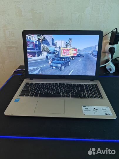 Игровой бюджетный ноутбук asus гта 5 Видеообзор