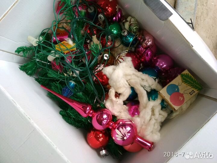 Новогодние игрушки СССР