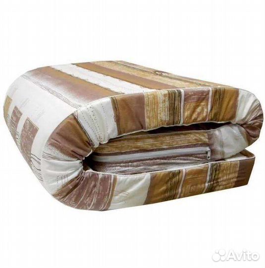 Матрац параллоновый качест. с чехлом на молнии