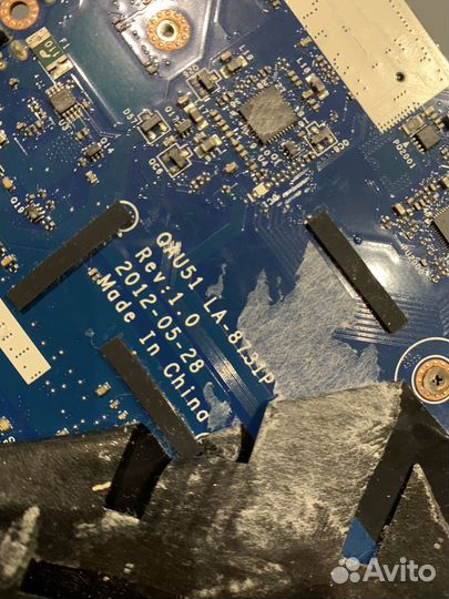 Материнская плата 6-1031er LA-8731P Rev. 1.0