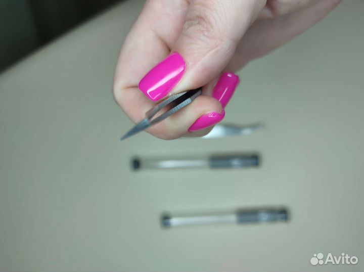 Пинцеты для наращивания ресниц