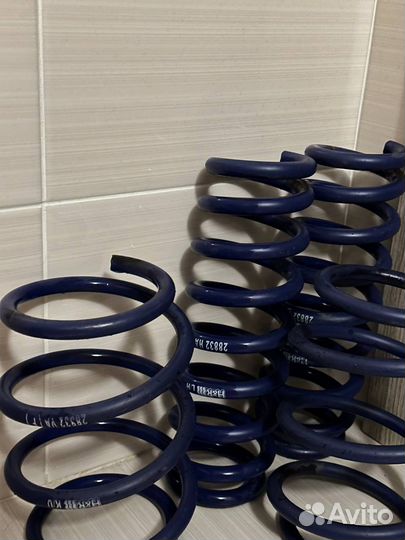 Пружины с занижением bmw f30