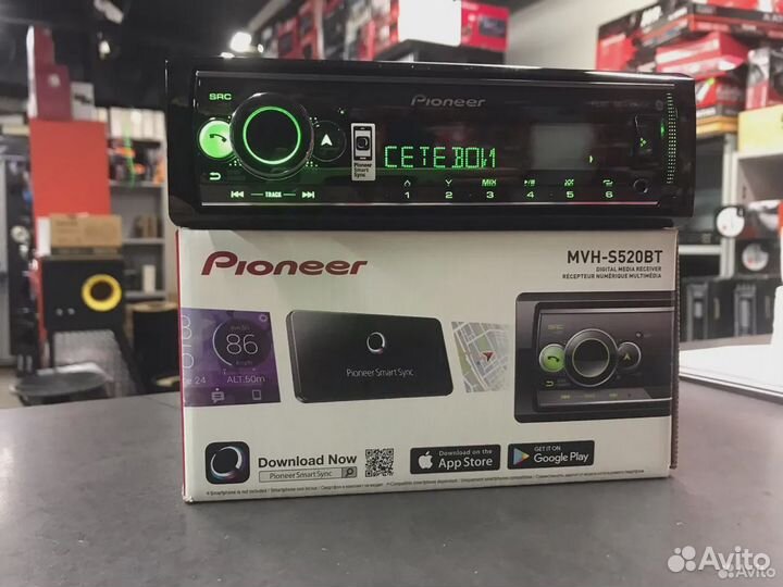 Магнитола Pioneer mvh s520bt