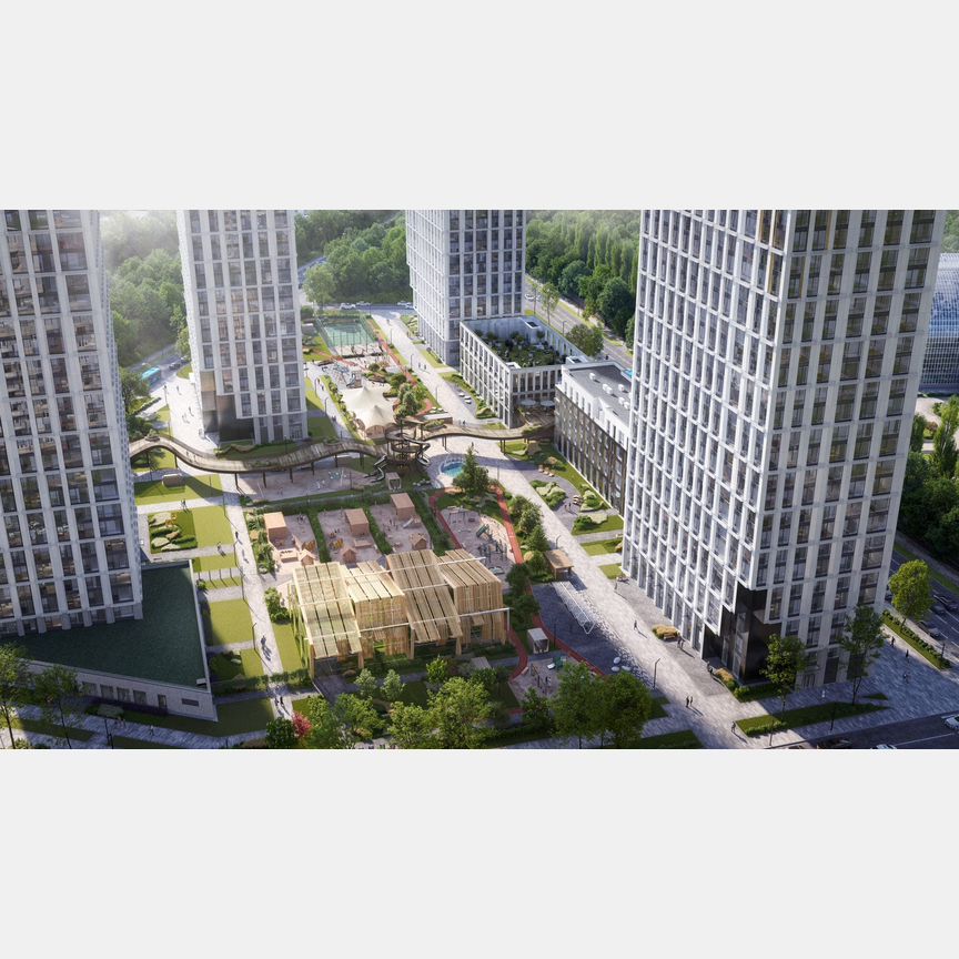 2-к. квартира, 43,8 м², 18/29 эт.