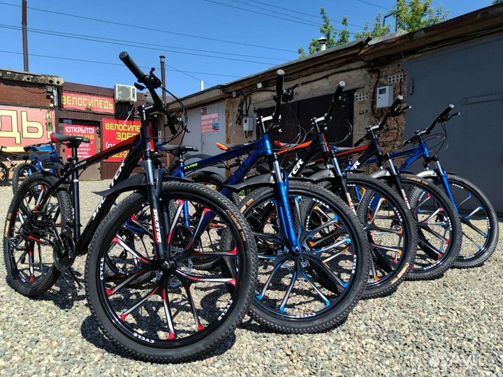 Велосипеды на литье 27.5, 29 колеса