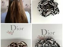 Для волос резинка Dior шелковая в ассортимент