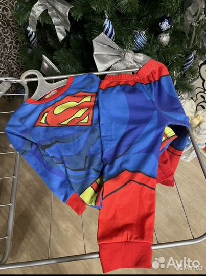 Новогодний костюм для мальчика супермен