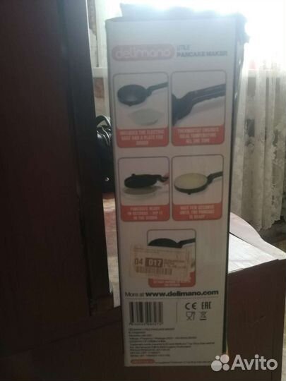 Новая блинница электрическая погружная Delimano