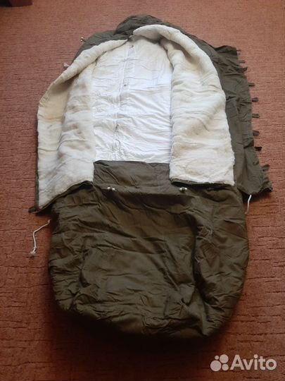 Спальный мешок на овчине