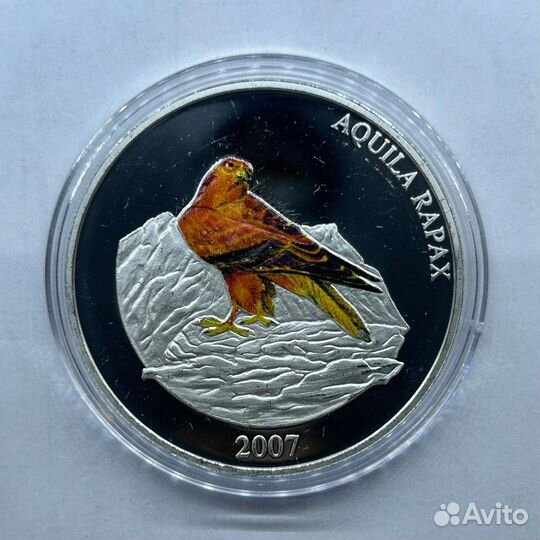 Монголии 500 тугриков 2007 год Степной орел