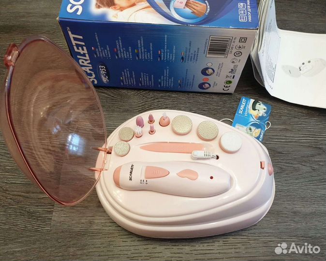 Маникюрный и педикюрный набор Scarlett SC-953 pink