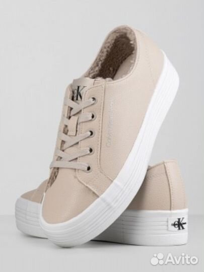 Новые Кроссовки calvin klien оригинал с мехом