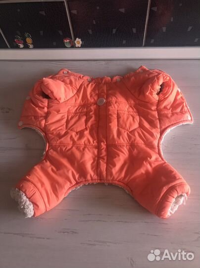 Теплый комбезик для маленькой собачки