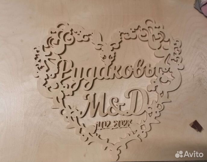 Объемные буквы из фанеры