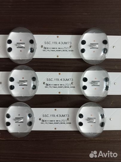 Подсветка SSC Y19 Trident 43UM73 REV00 181029