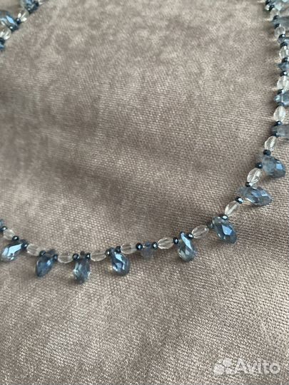 Колье бусы сотуар