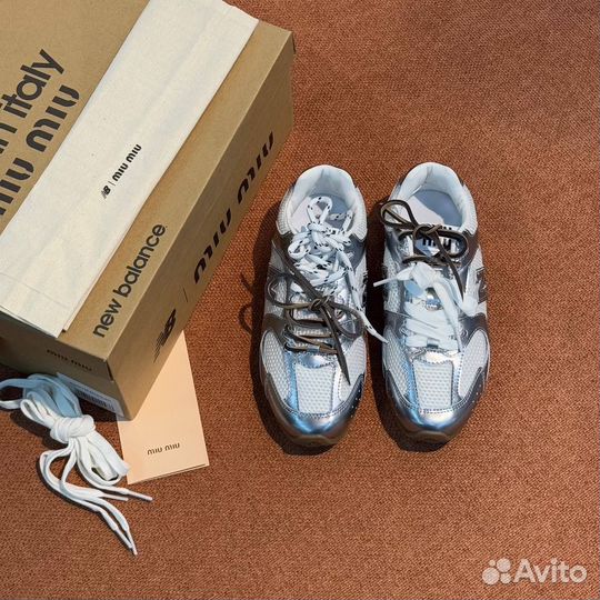 Кроссовки женские NEW balance X MIU MIU