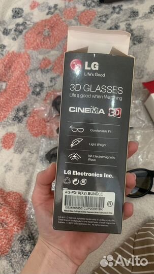 3D очки lg.3д