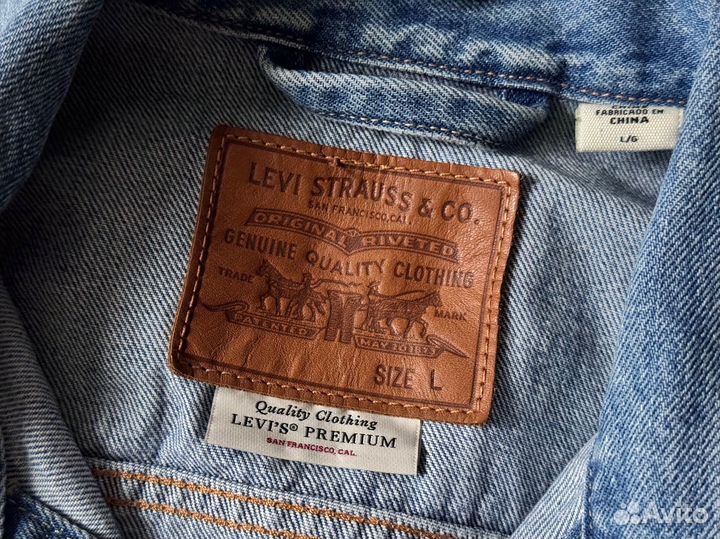 Джинсовая куртка Levis - L