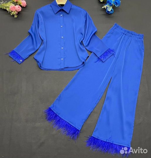 Брючный костюм для девочки 134-146