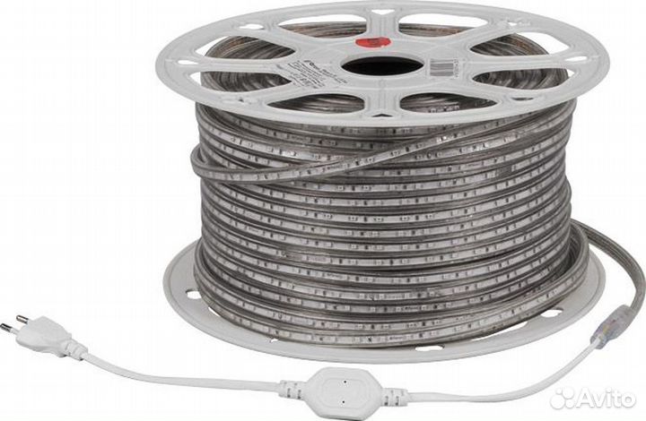 Cветодиодная лента 220В 100м 4,4W/m LS704 48291