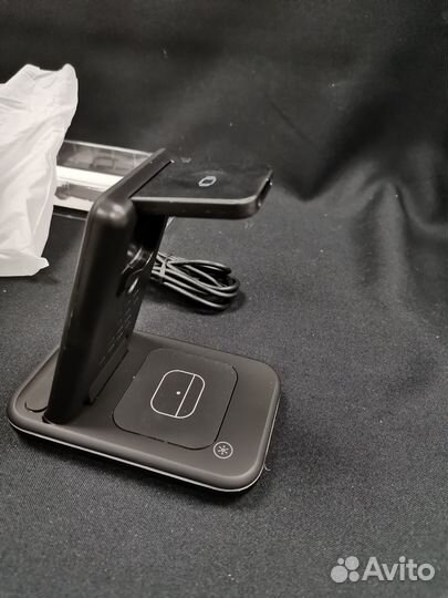 Беспроводная зарядка 3в1 складная