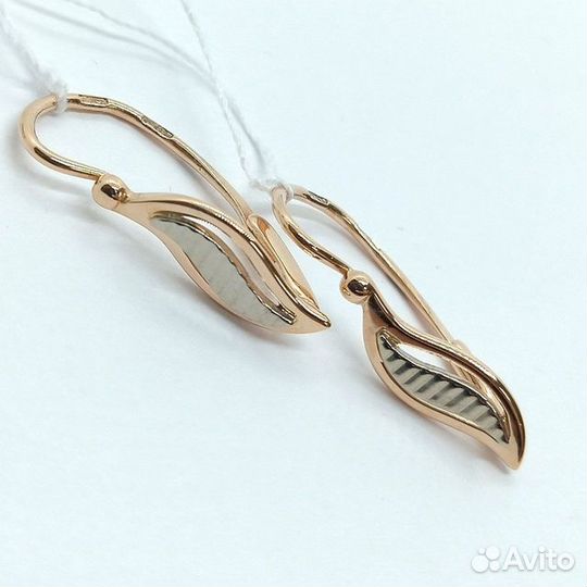 Золотые серьги