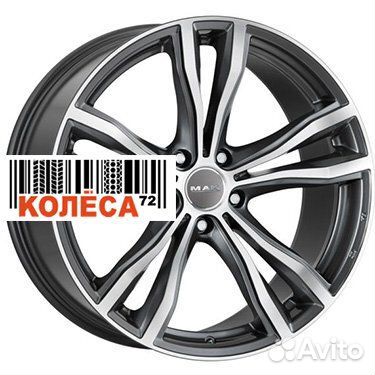 MAK X-Mode 10x21 5x120 ET40 Dia74.1 Gun Metallic M