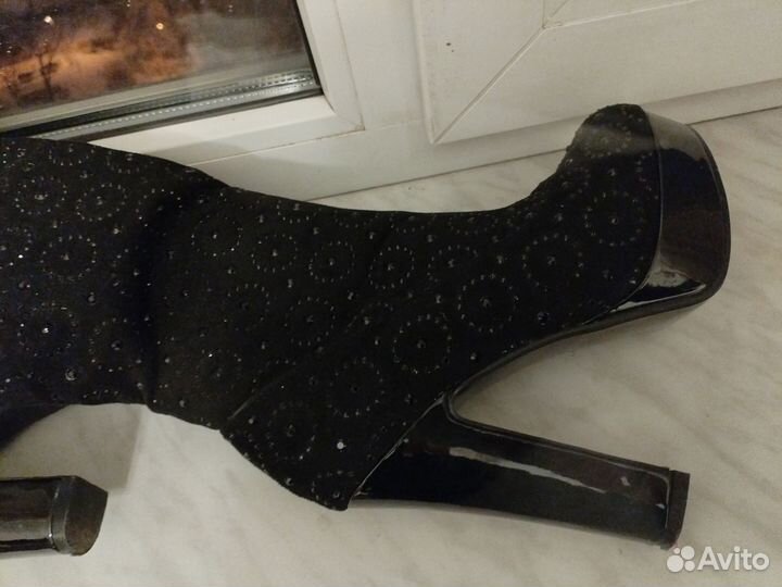 Сапоги на платформе 36/37