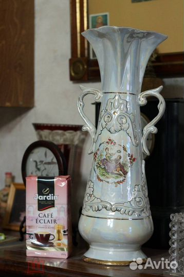 Бориславский фарфоровый завод. Уникальная ваза выс