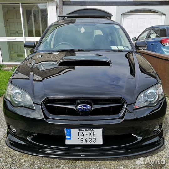 Передний сплиттер, губа Subaru Legacy BL/BP spec B