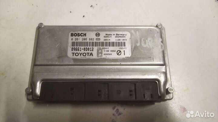 Блок управления двигателя Toyota Yaris 1999-2005