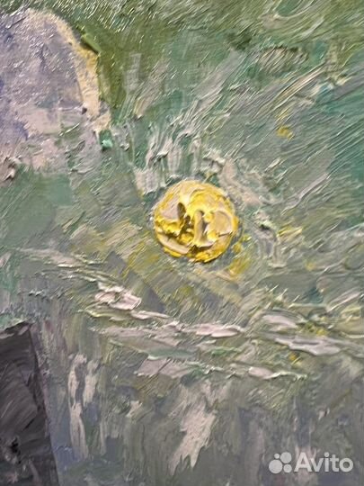 Картина маслом на холсте пейзаж