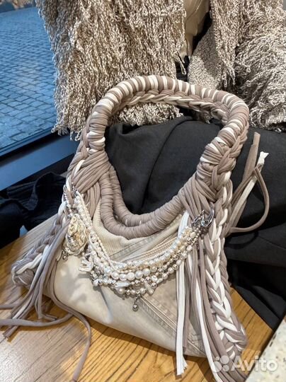 Сумка женская в стиле Y2K Upcycling