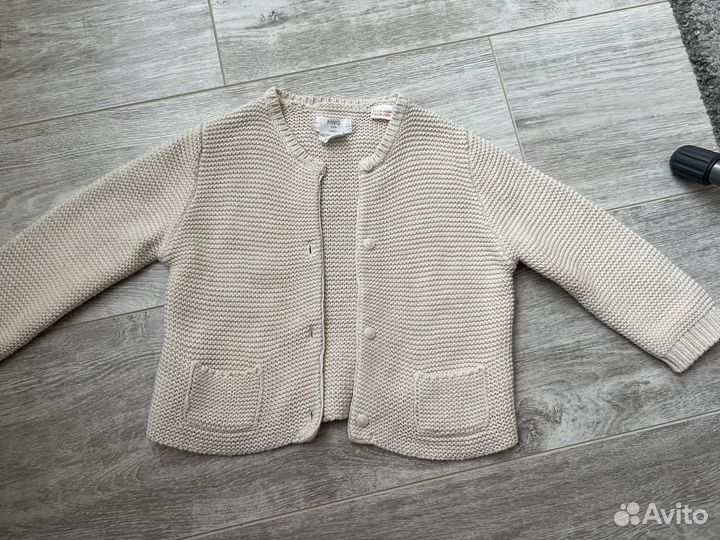 Кардиган кофта mango zara на девочку 86 размер