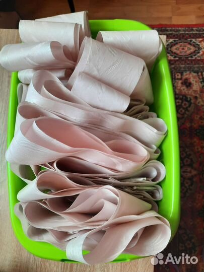 Жалюзи вертикальные тканевые бу