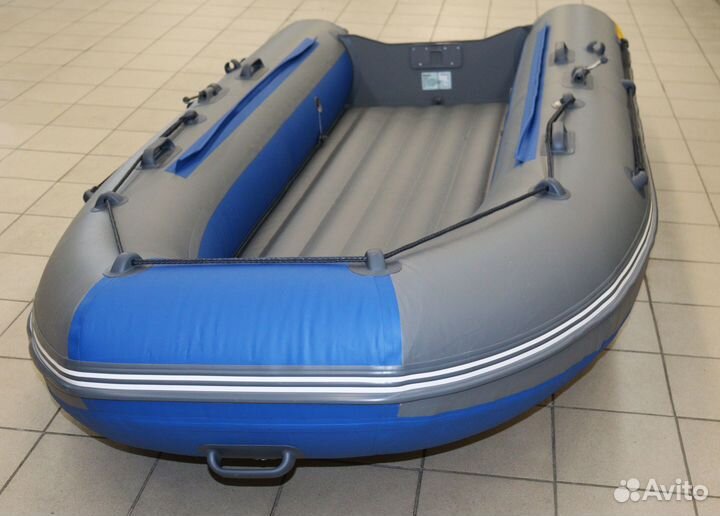 Лодка драккар 3400 нднд hant-PRO синяя
