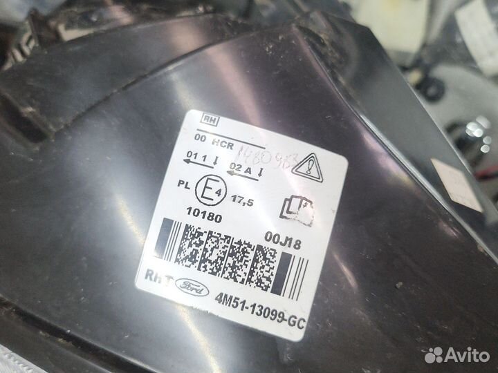 Фара ford focus 2 1480983 4m51-13099-gc