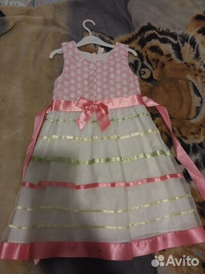 Платье для девочки на рост 122-140