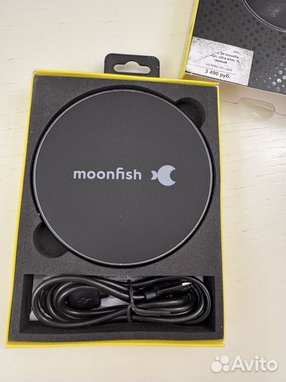 Беспроводное зарядное устройство moonfish (новое)